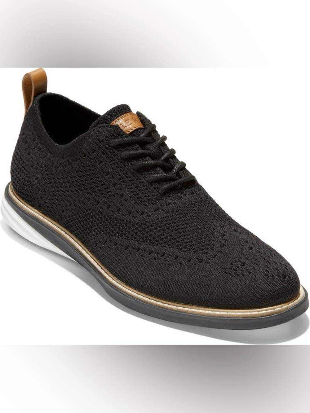 Cole Haan Grand Evolution Stitchlite Shortwing Oxford Men’s 11.5 Black C32152